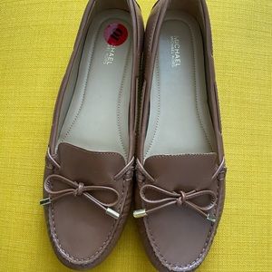Michael Kors leather loafers